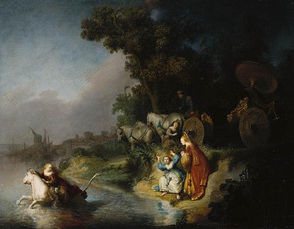 REMBRANDT Harmenszoon van Rijn The Abduction of Europa, oil painting image